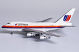 United Airlines Boeing 747SP "Saul Bass" / N140UA  /  NG Models 1:400 / NG07013