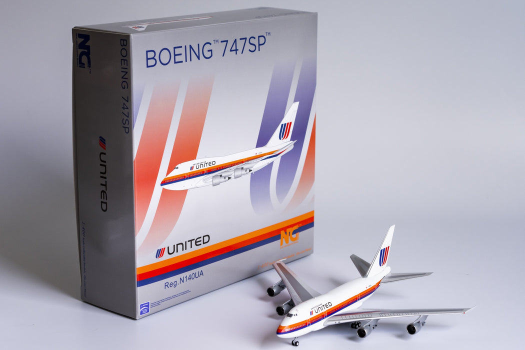 United Airlines Boeing 747SP "Saul Bass" / N140UA  /  NG Models 1:400 / NG07013