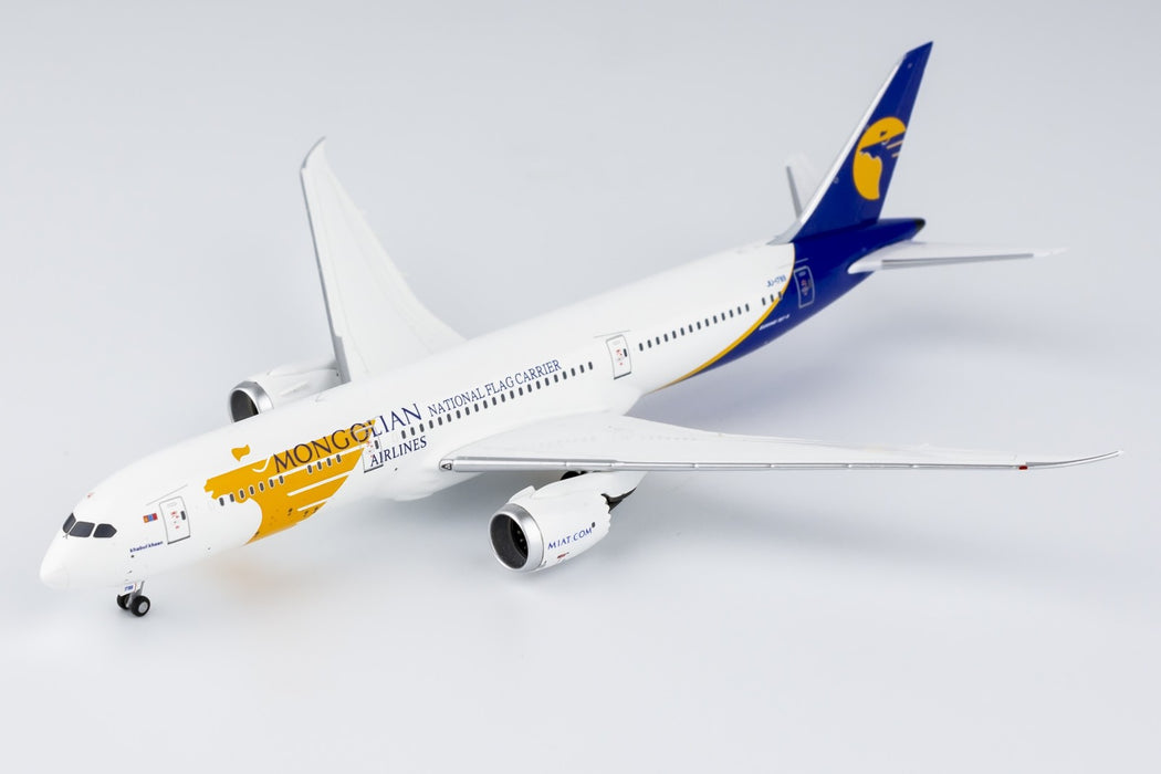 MIAT Mongolian Airlines Boeing 787-9 Dreamliner / JU-1789 /  NG Models 1:400 / NG55089