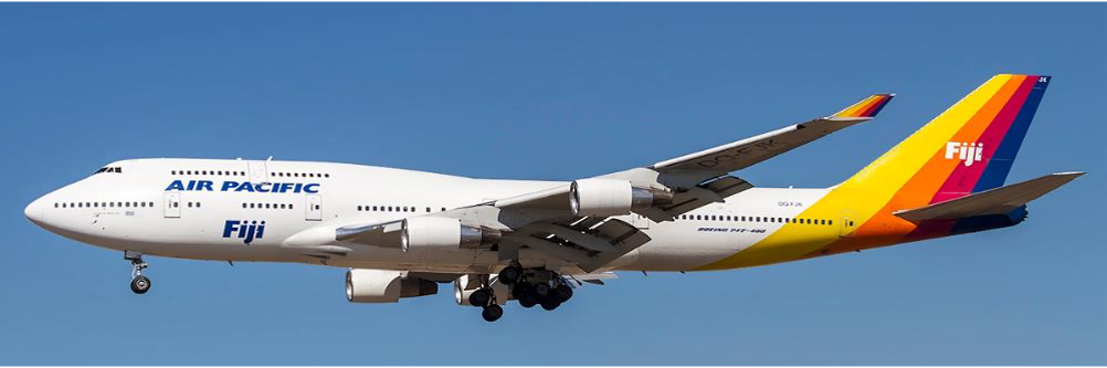 Air Pacific Boeing 747-400 / DQ-FJK /  JC Wings / 1:400 / XX40691