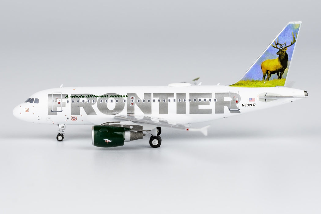 Frontier Airlines Airbus A318-100 "Montana the Elk" / N802FR /  NG Models 1:400 / NG48010