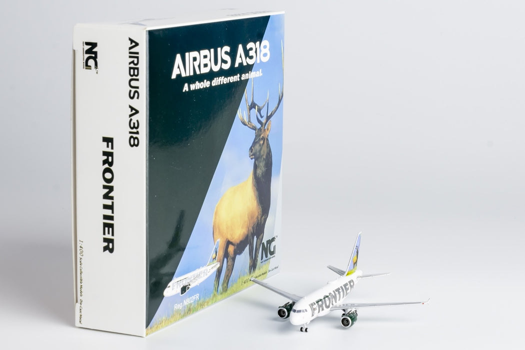 Frontier Airlines Airbus A318-100 "Montana the Elk" / N802FR /  NG Models 1:400 / NG48010