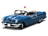 1955 Pontiac Star Chief Hard Top Police Car Nassau County  - Sunstar 1/18 -  5046 - Passion Diecast 
