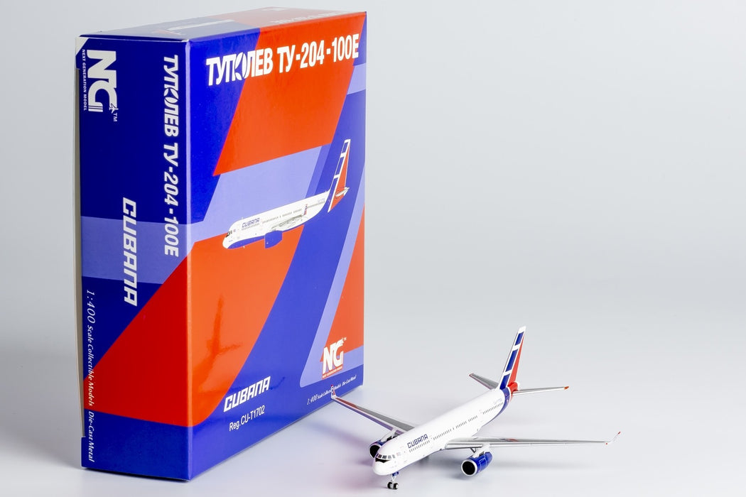 Cubana Tupolev 204-100E / CU-T1702  /  NG Models 1:400 / NG40021
