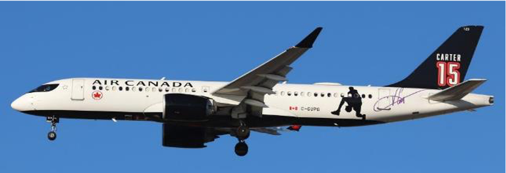 Air Canada Airbus A220-300 "Carter 15" / C-GUPG /  JC Wings / 1:200 / SA2076
