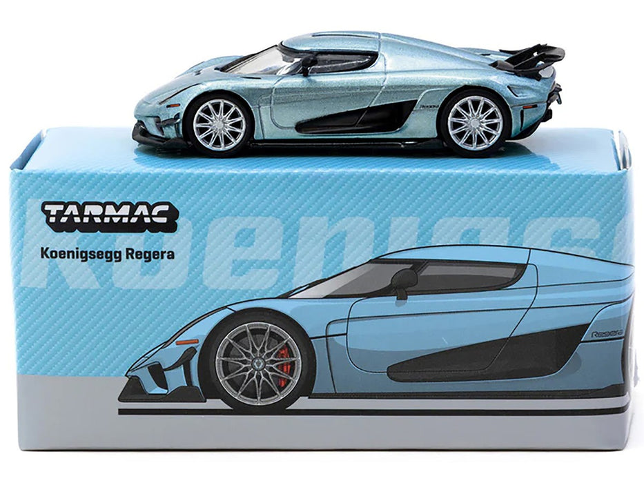 Koenigsegg Regera - Light Blue Metallic - Tarmac Works - 1/64 - T64G-TL017-LB
