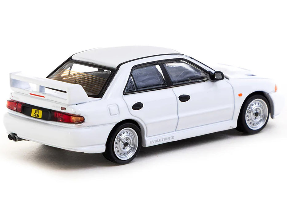 Mitsubishi Lancer RS Evolution III - White - Tarmac Works - 1/64 - T64G-050-RS