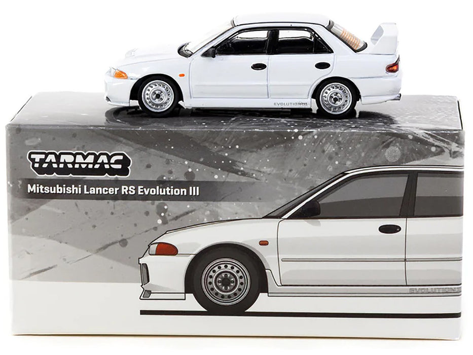 Mitsubishi Lancer RS Evolution III - White - Tarmac Works - 1/64 - T64G-050-RS