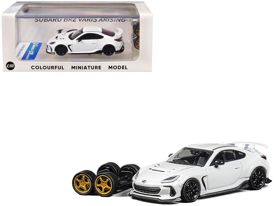 Subaru BRZ Varis Widebody custom - White - Limited Edition - CM Model - 1:64 - CM64-BRZ-09 Passion Diecast
