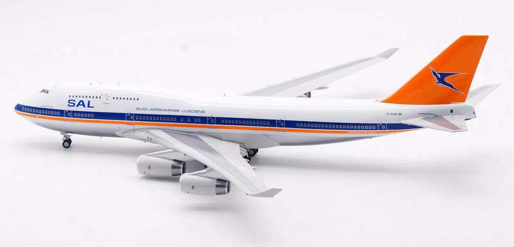 South African Airways Boeing 747-444 "Polished" / ZS-SAW/ Inflight 200 / 1:200 / IF744SA0524P