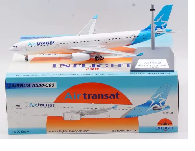 Air Transat Airbus A330-300 "New Colors" / C-GTSD / Inflight 200 / 1:200 / IF333TS0124