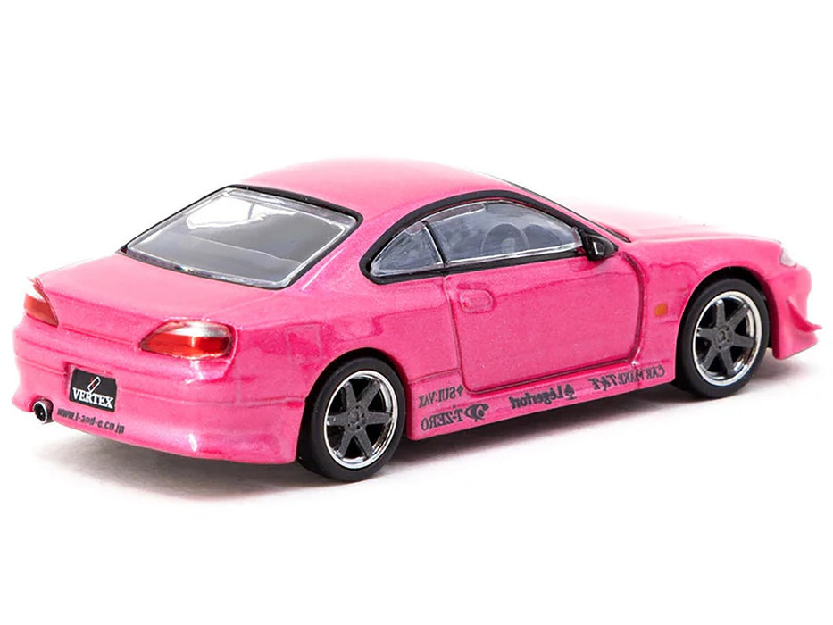 VERTEX Nissan Silvia (S15) - Pink Metallic - Tarmac Works - 1/64 - T64G-023-PI Passion Diecast