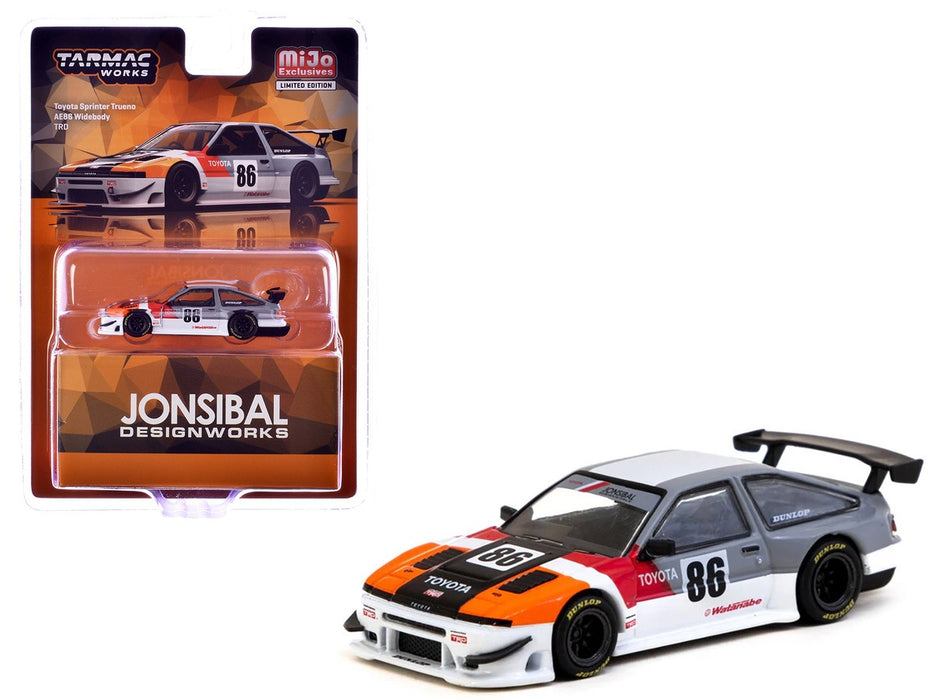 Toyota Sprinter Trueno AE86 Widebody TRD - Tarmac Works - 1/64 - T64G-060-TRD Passion Diecast