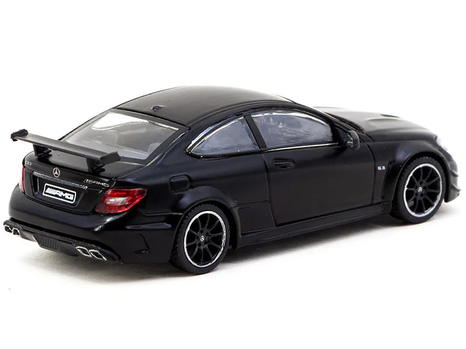 Mercedes-Benz C 63 AMG Coupé Black Series - Matte Black - Tarmac Works - 1/64 - T64G-009-MB Passion Diecast