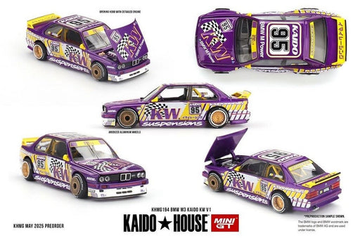 BMW M3 KAIDO KW V1 - Mini GT & Kaido★House 1/64 - KHMG194 Passion Diecast