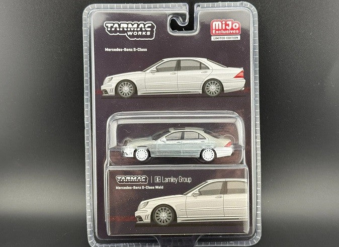CHASE CAR Mercedes-Benz S-Class Wald Alabaster - White - Tarmac Works - 1/64 - T64G-072-WHGR