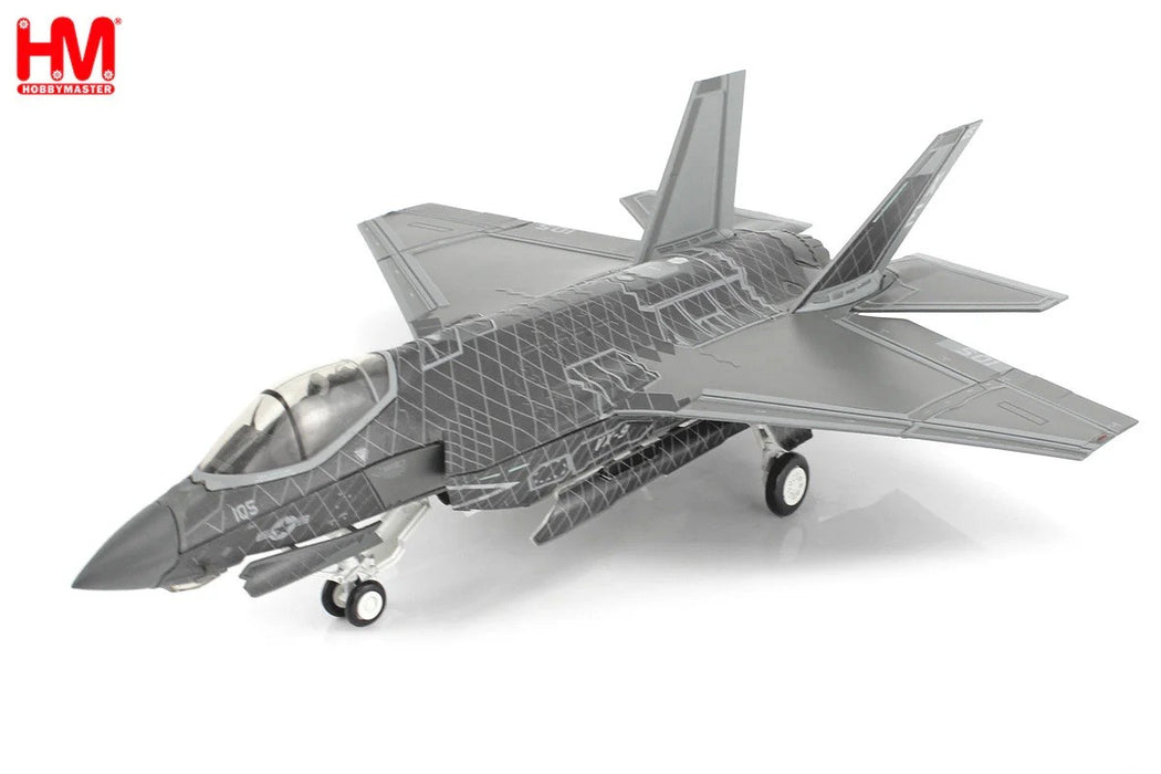 Lockheed F-35C Lightning II / USN VX-9 Vampires, Point Mugu, CA, 2022, "Black Chrome" / Hobby Master 1:72 HA6212
