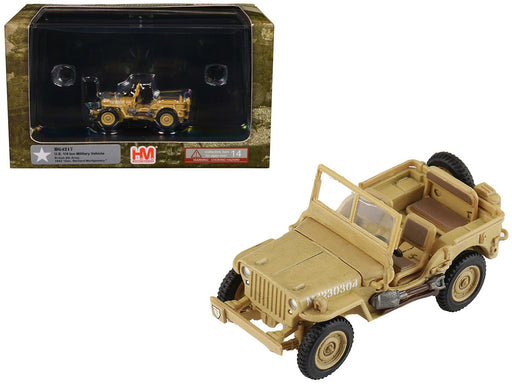 Willys Jeep / British 8th Army, Gen. Bernard Montgomery, Sicily, 1943 - Hobby Master 1/72 HG4217