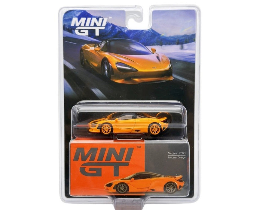 CHASE CAR McLaren 750S McLaren Orange - Mini GT - 1:64 - MGT00814GR Passion Diecast