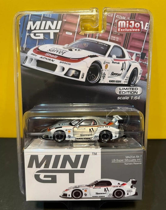 CHASE CAR MAZDA RX-7 LB-Super Silhouette No.41 Numero Reserve - Mini GT - 1:64 - MGT00773GR Passion Diecast