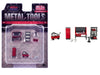 Metal Tools Set C - Piece metal set - American Diorama - 1/64 - AD-2419 Passion Diecast