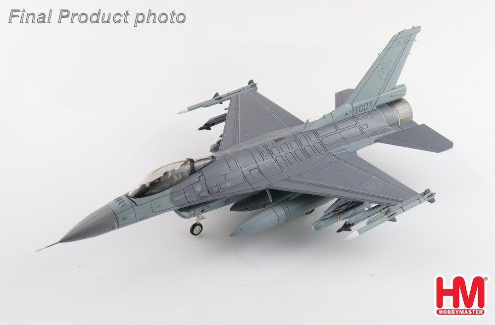 (Preorder) Lockheed F-16V Fighting Falcon / Slovak Air Force, no. 1001, Slovakia, 2024 / Hobby Master 1:72 HA38048
