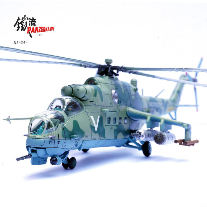Mil Mi-24V  Hind Attack Helicopter /Russian Army, Ukraine, Battle of Kyiv, 2022 - Panzerkampf Aircraft 14005PB