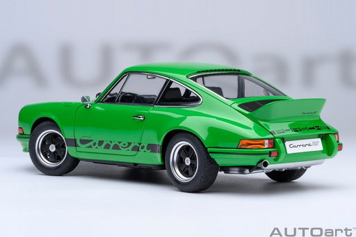 Porsche 911 Carrera 2.7 RS (Viper Green with Black stripes) - Autoart 1/18 - 78034 - Passion Diecast 