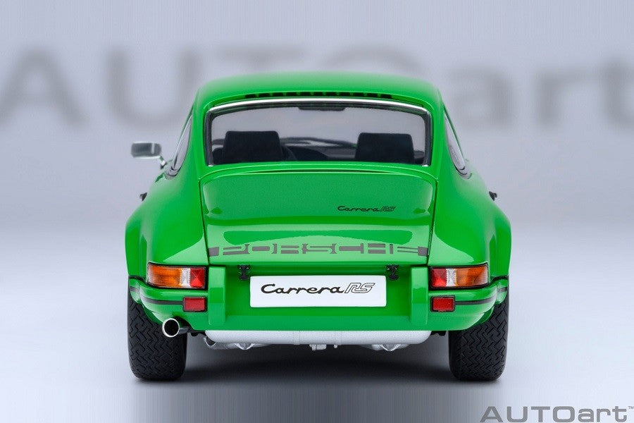 Porsche 911 Carrera 2.7 RS (Viper Green with Black stripes) - Autoart 1/18 - 78034 - Passion Diecast 