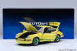 Porsche 911 Carrera 2.7 RS (Light Yellow with Green stripes) - Autoart 1/18 - 78033 - Passion Diecast 
