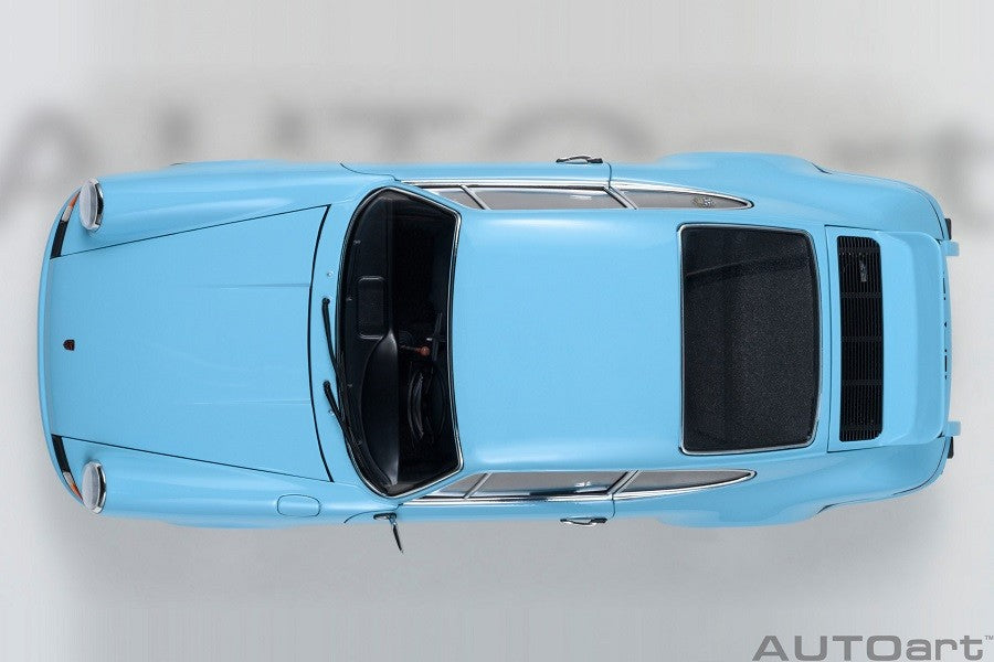 Porsche 911 Carrera 2.7 RS (Gulf Blue with Black stripes) - Autoart 1/18 - 78032 - Passion Diecast 