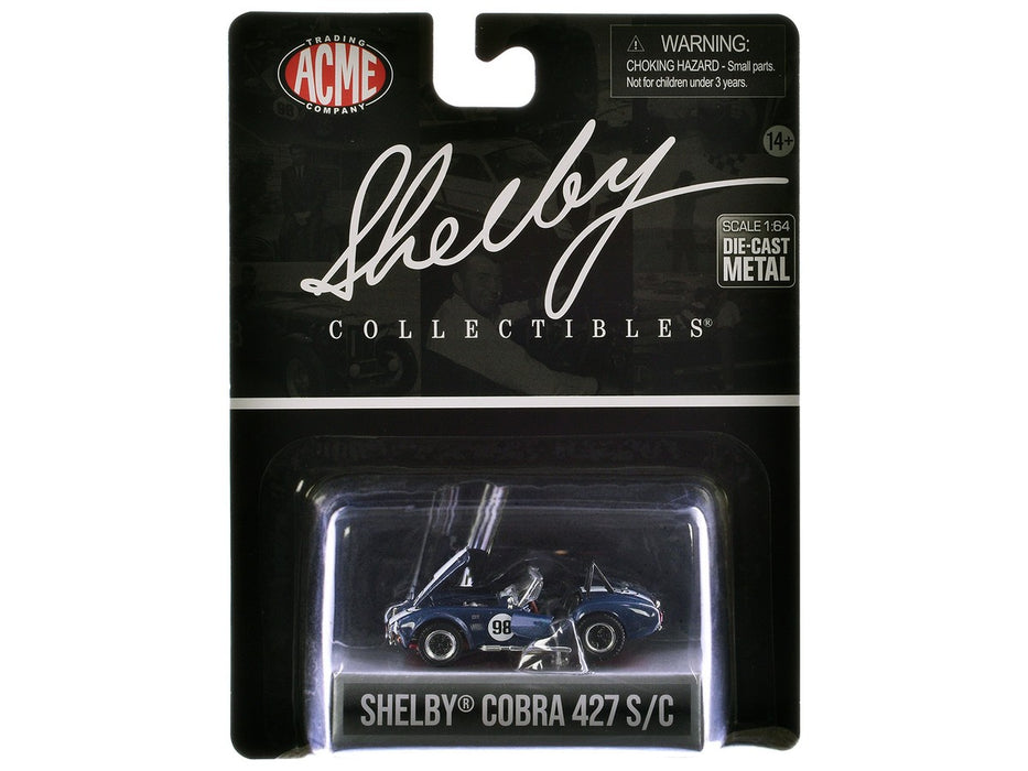 No.98 1965 SHELBY COBRA 427 S/C - Shelby Collectibles 1/64 - SC-705-98 - Passion Diecast 
