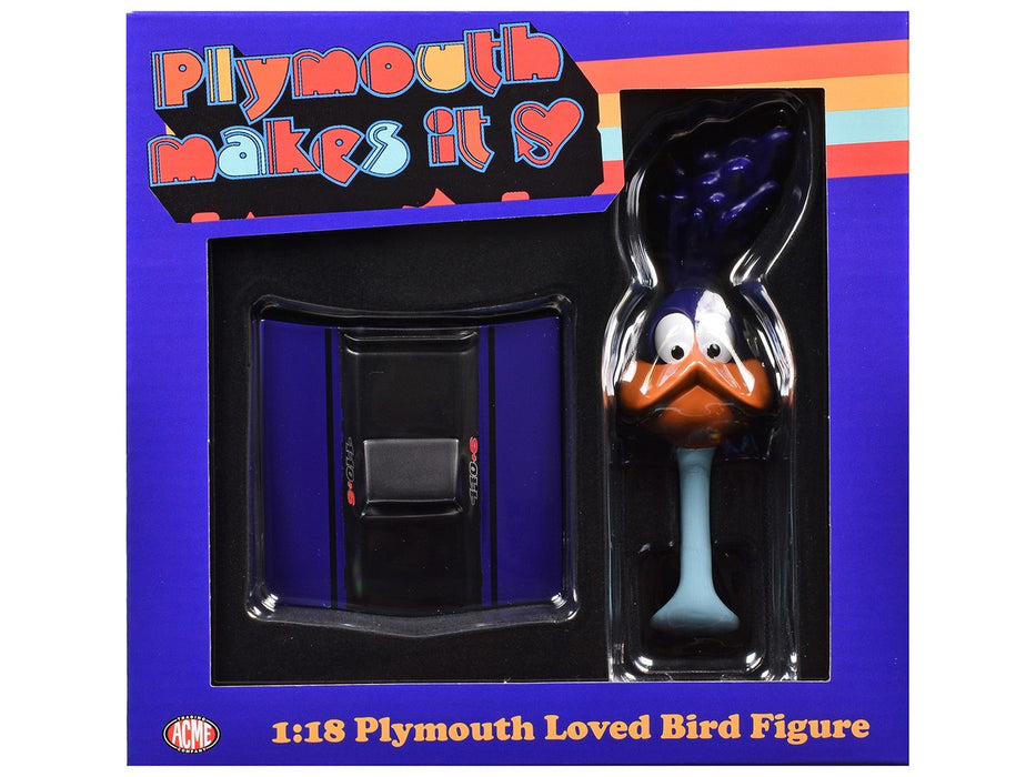 LOVED BIRD FIGURE - PLUM CRAZY. - ACME - 1/18 - G1800171 Passion Diecast 