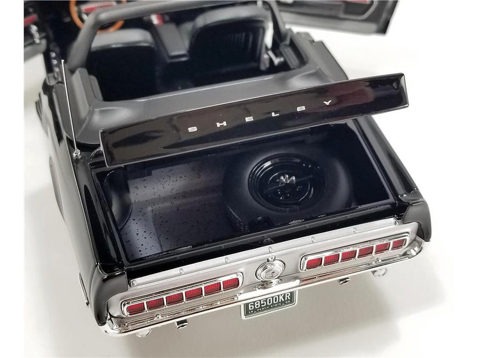 1968 Shelby GT500KR Convertible in Black with White Top - Estimated Production 750 Pieces - ACME - 1/18 - A1801875