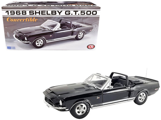 1968 Shelby GT500KR Convertible in Black with White Top - Estimated Production 750 Pieces - ACME - 1/18 - A1801875