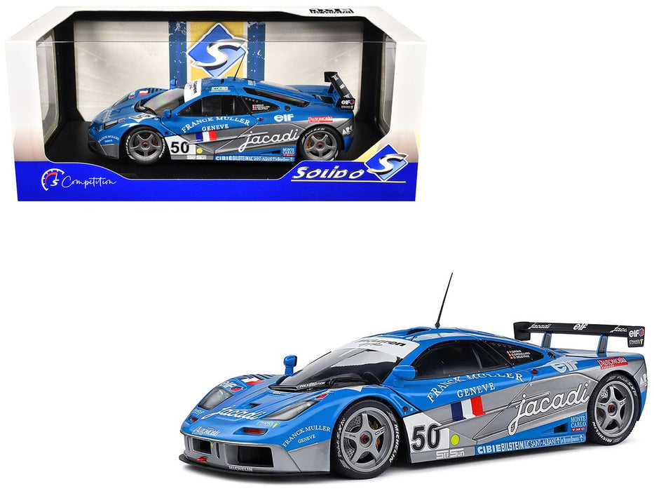 McLaren F1 GTR 50 24 Heures du Mans 1995 - Solido - 1/18 - S1804109 - Passion Diecast 
