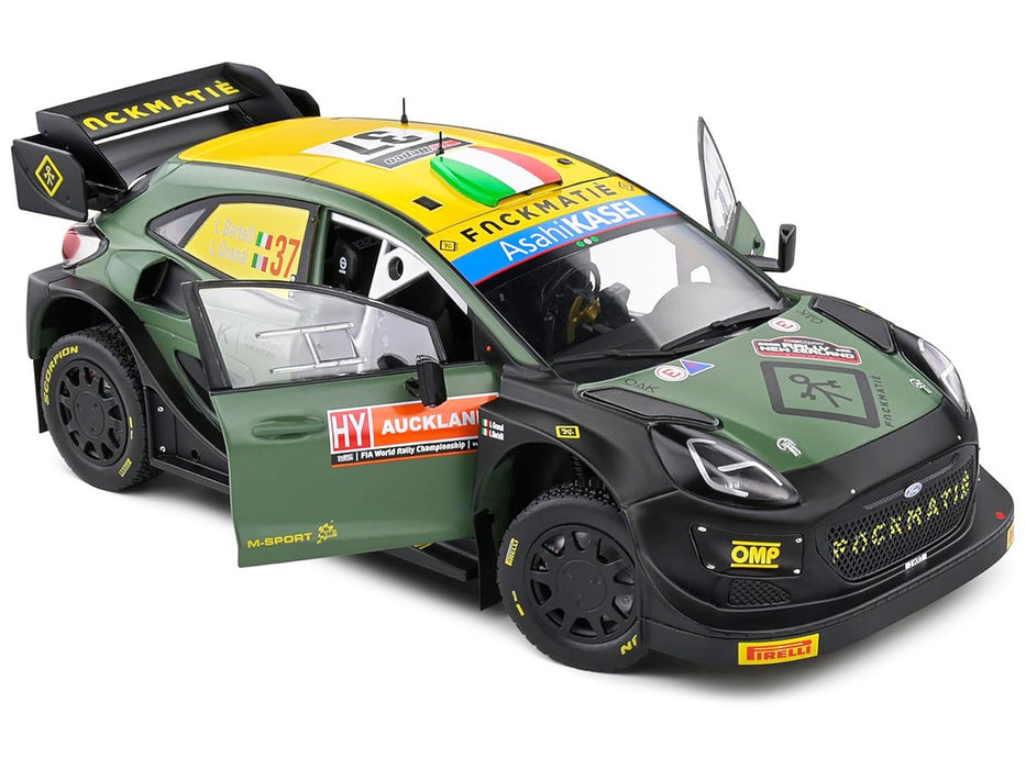 Ford Puma Rally 1 2022 No.7 schwarz - Solido - 1/18 - S1809505 - Passion Diecast 