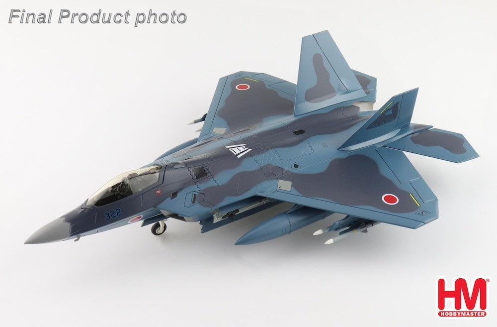 Lockheed F-22J Raptor / JASDF 3rd Hikotai, no. 37-8322, Japan, Fantasy Aircraft / Hobby Master 1:72 HA2830