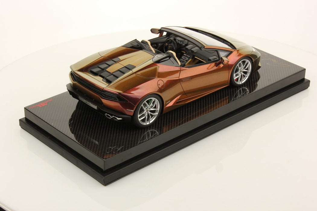 (Used) Lamborghini Huracán Spyder LP 610-4 - Mr Collection  1/18 - LAMBO020SE4