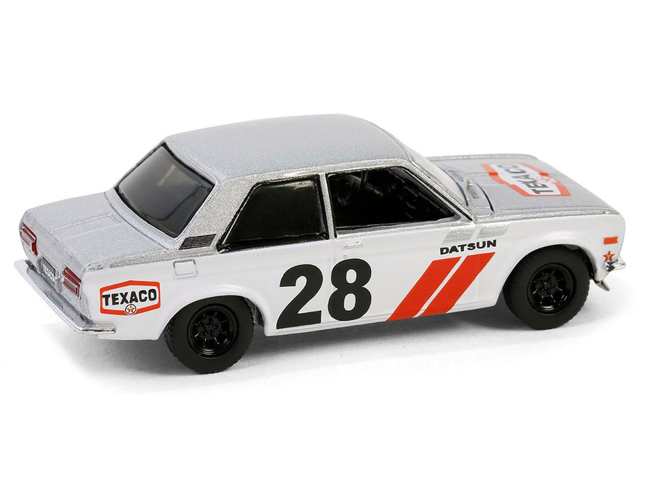 Texaco - 1970 Nissan Datsun 510 Widebody - Texaco Special Edition Series 1 - 1/64 Greenlight - 41165 C