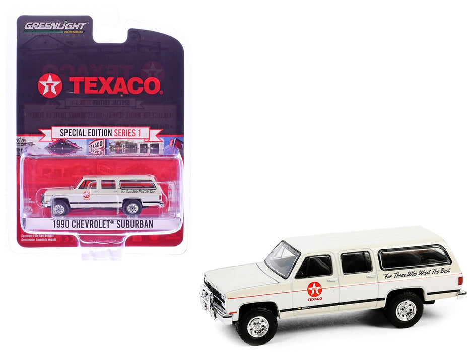 Texaco - 1990 Chevrolet Suburban - Texaco Special Edition Series 1 - 1/64 Greenlight - 41165 E