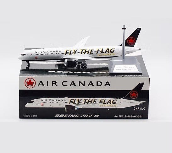 Air Canada Boeing 787-9 Dreamliner "Fly The Flag" / C-FVLQ / B-Models / 1:200 / B-789-AC-001