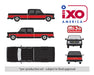 1979 Chevrolet Scottsdale C20 Crew Cab - Black w/ Red two Tone - Mijo Exclusives - IXO Models - 1:64 - IAPR1015 Passion Diecast