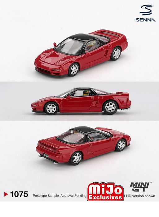 Honda NS-X Prototype Midship Sports 1989 Ayrton Senna w/ Figure - Mini GT - 1:64 - MGT01075 Passion Diecast