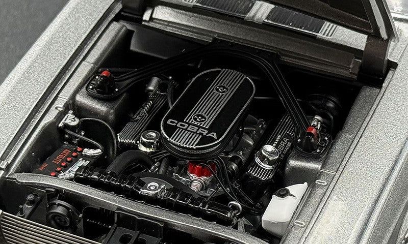 1967 Ford Mustang Shelby GT500 Pro Touring Convertible Gunmetal Gray - Production 750 - ACME - 1/18 - A1801884