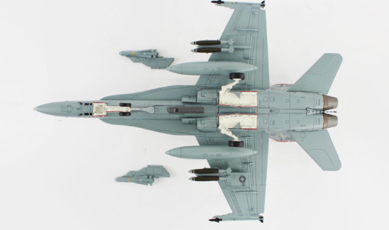 (Preorder) McDonnell Douglas F/A-18C Hornet / USMC VMFA-232 Red Devils, WT11, Nov. 2014 / Hobby Master 1:72  HA3588