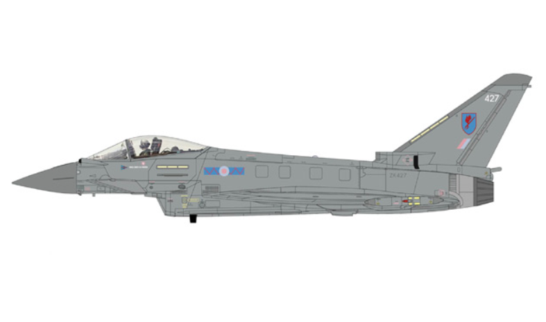 (Preorder) Eurofighter Typhoon FGR.Mk 4 / RAF No.6 Sqn, ZK427, RAF Lossiemouth, UK, 2023 / Hobby Master 1:72 HA6625