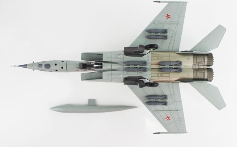 (Preorder) Mikoyan-Gurevich MiG-25RBT Foxbat-B / Bulgarian Air Force, Red 754, Bulgaria / Hobby Master 1:72 HA5653