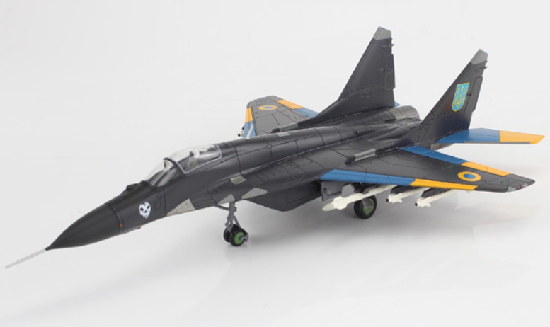 (Preorder) Mikoyan MiG-29MU1 Fulcrum-C / Ukrainian Air Force, Ghost of Kyiv, Ukraine, 2023 / Hobby Master 1:72 HA6525