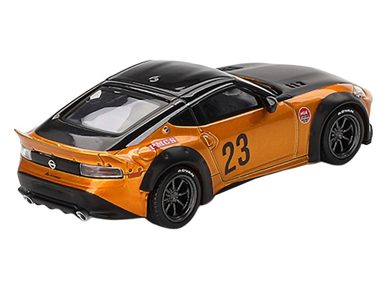 Nissan Z LB★NATION WORKS  LB Gold - Mini GT - 1:64 - MGT00782 Passion Diecast
